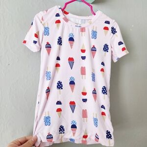 Angel Dear 5-6y Patriotic Ice Cream Short Sleeve Tee
